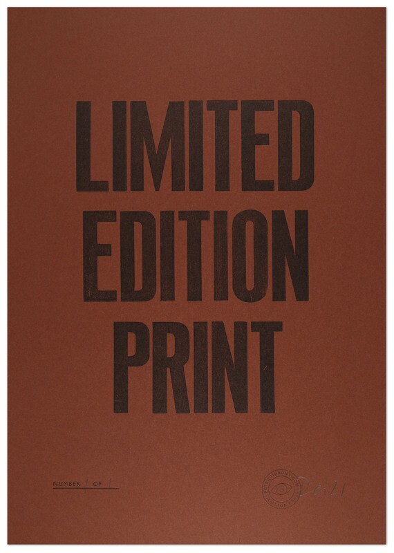 Limited Edition Print - Chocolate