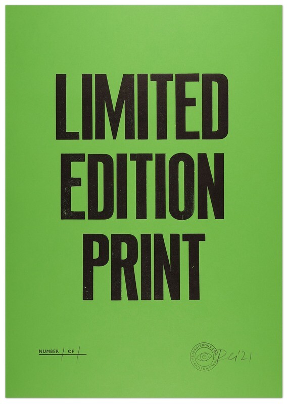 Limited Edition Print - Lime
