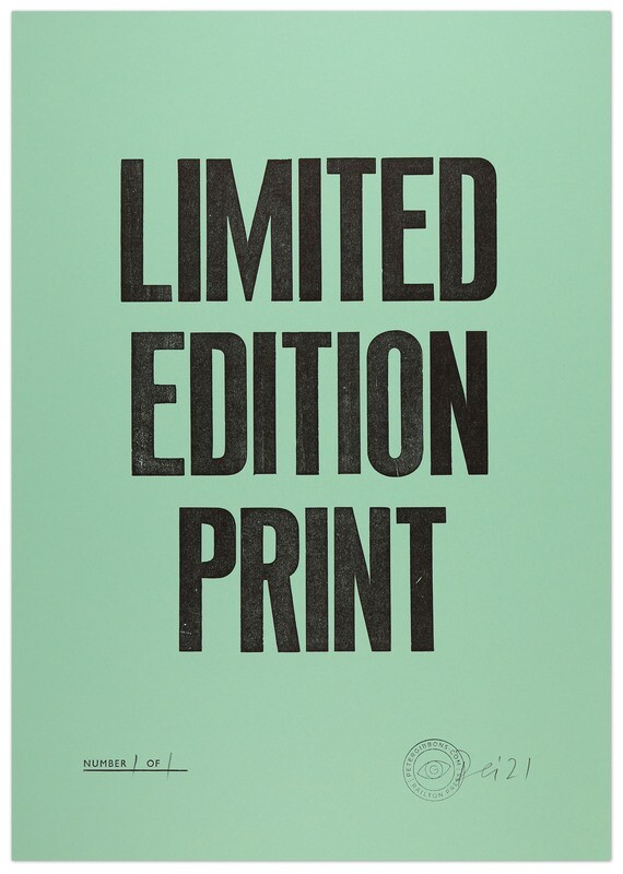 Limited Edition Print - Mint