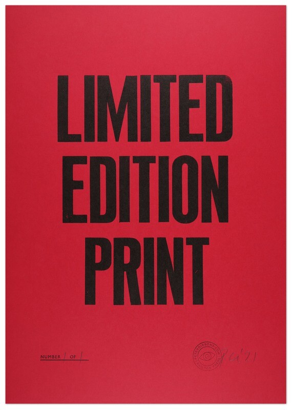 Limited Edition Print - Warm Red