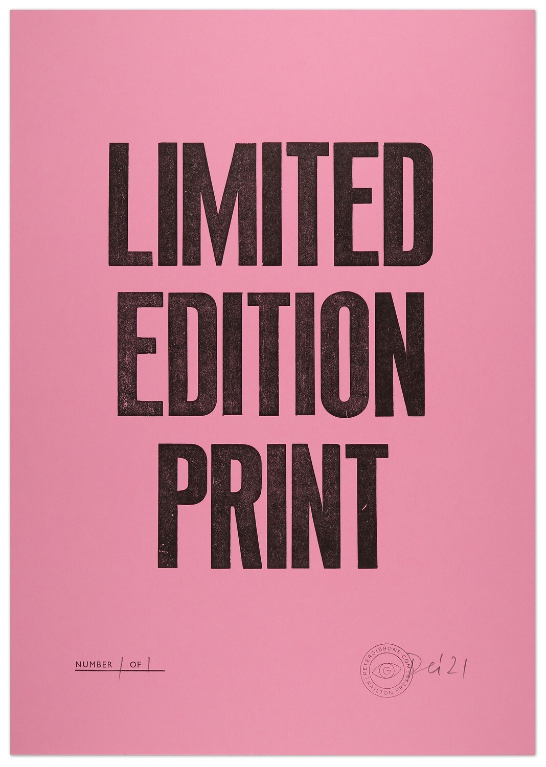 Limited Edition Print - Battenburg