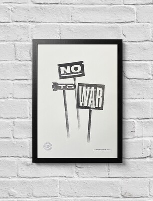 No To War