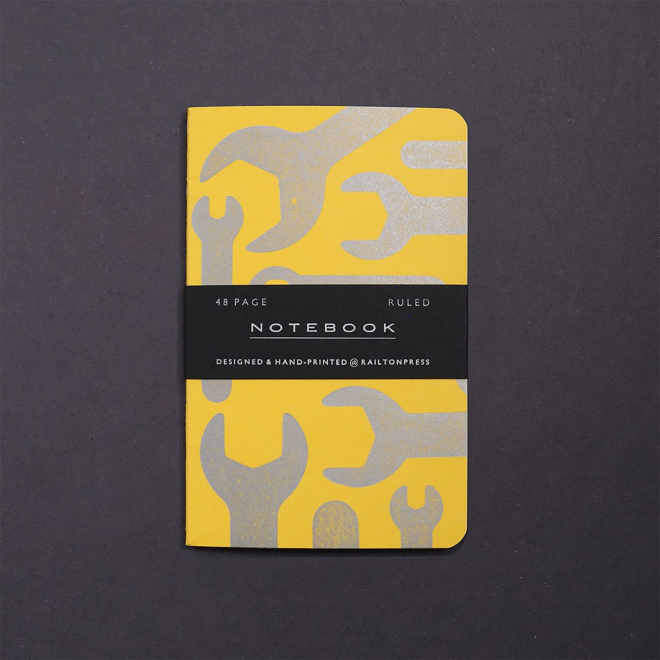 Ruled Pocket Notebook - Yellow