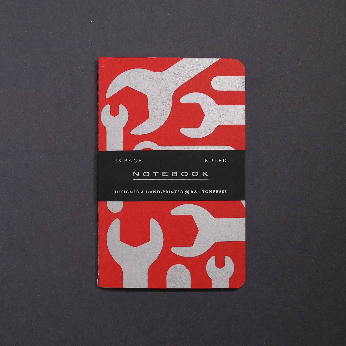 Ruled Pocket Notebook - Red
