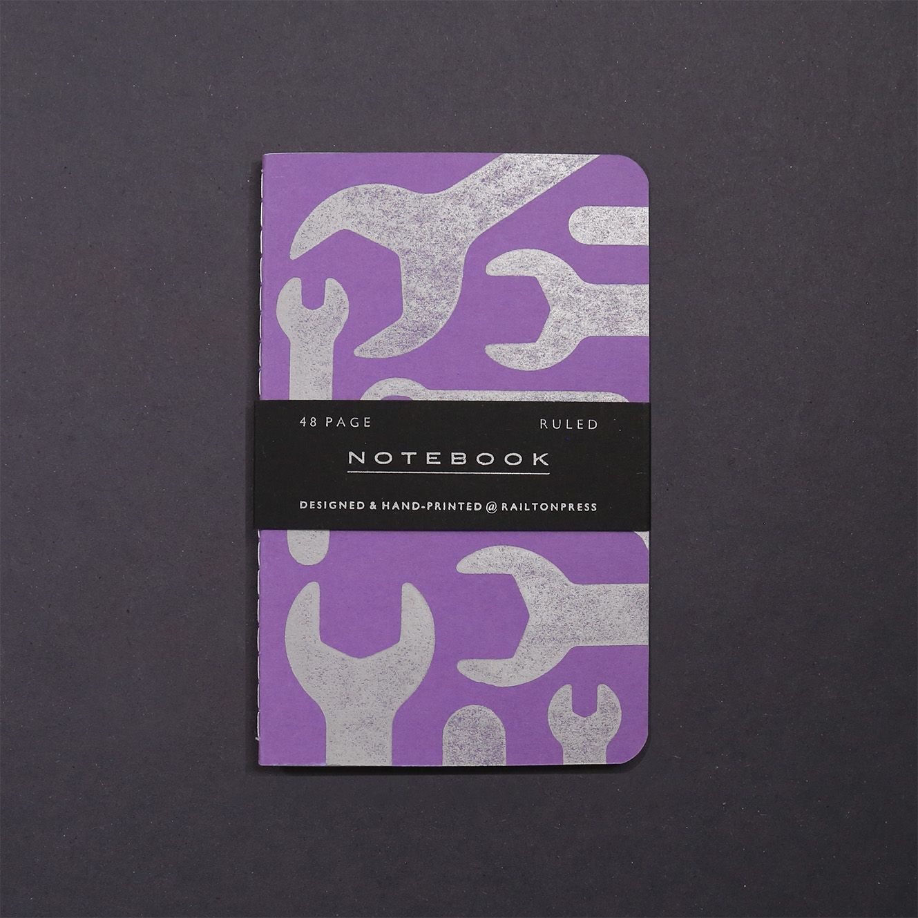 Ruled Pocket Notebook - Purple