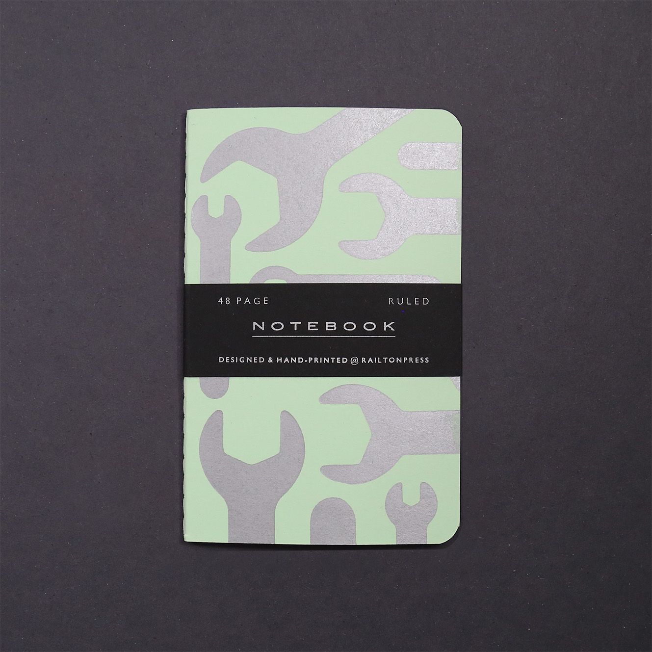 Ruled Pocket Notebook - Pastel Green