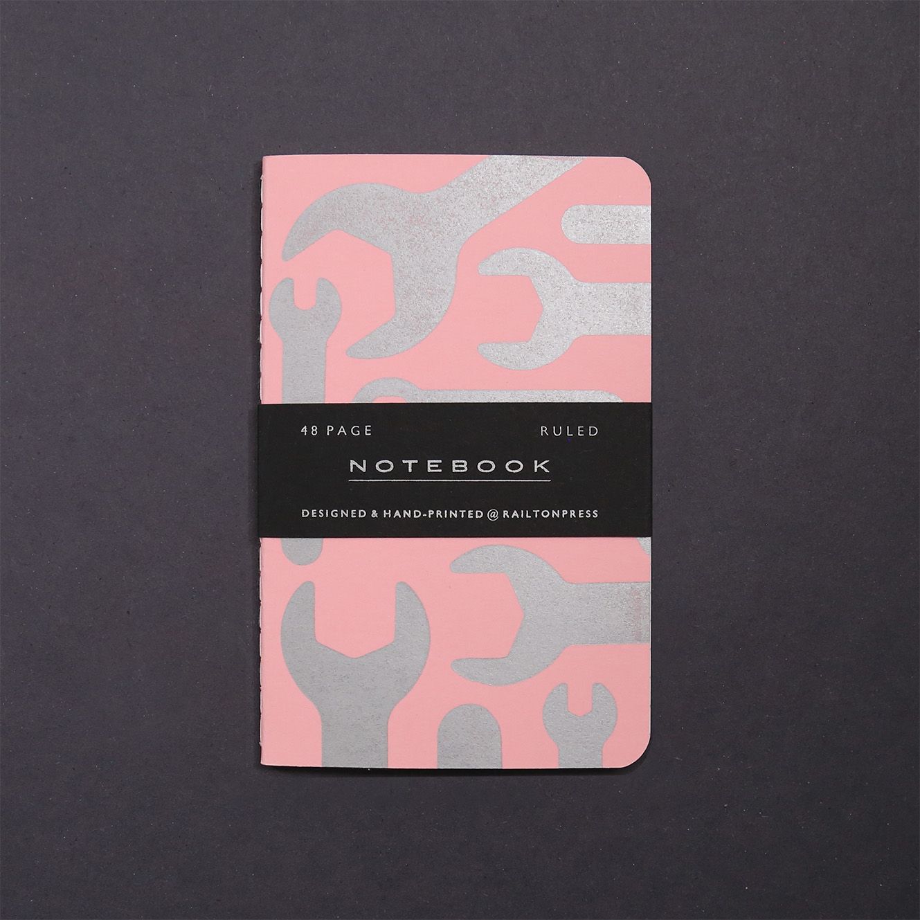 Ruled Pocket Notebook - Pastel Pink