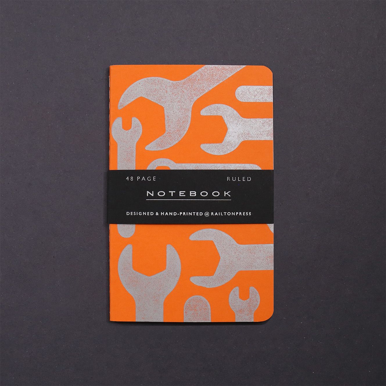 Ruled Pocket Notebook - Orange
