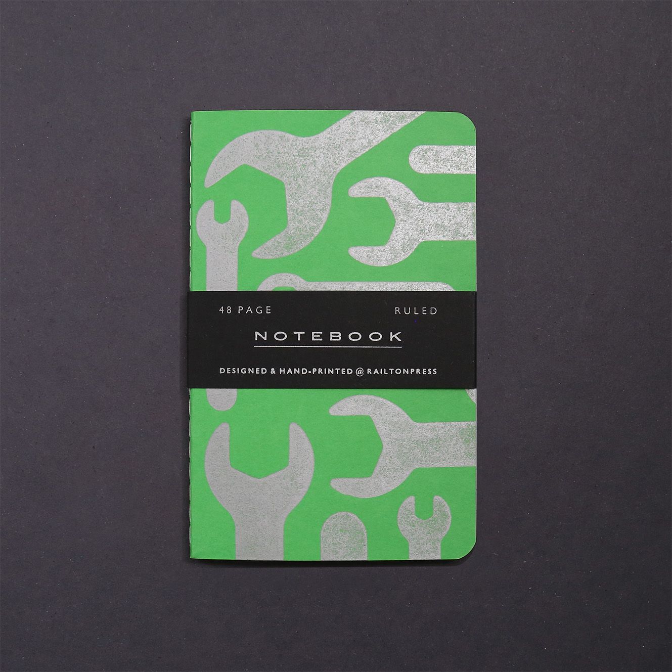 Ruled Pocket Notebook - Green