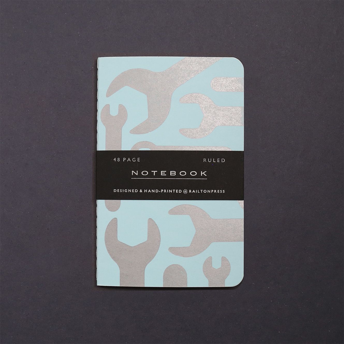 Ruled Pocket Notebook - Pastel Blue