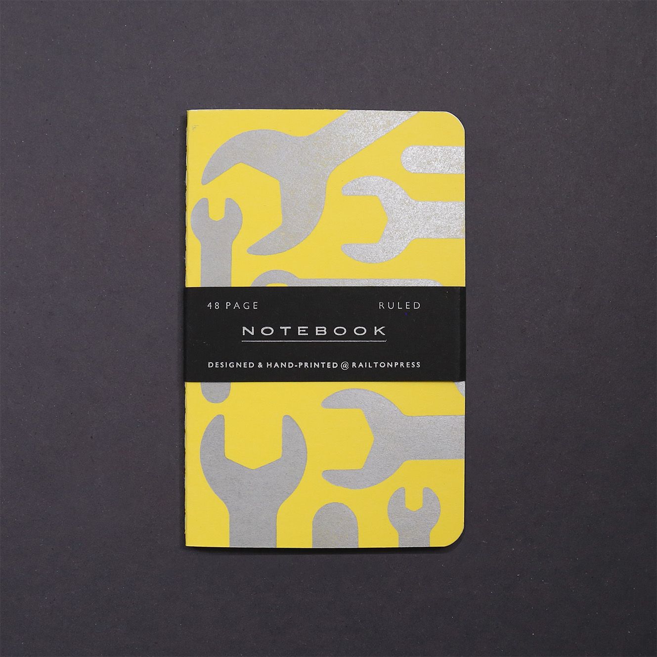 Ruled Pocket Notebook - Bright Yellow