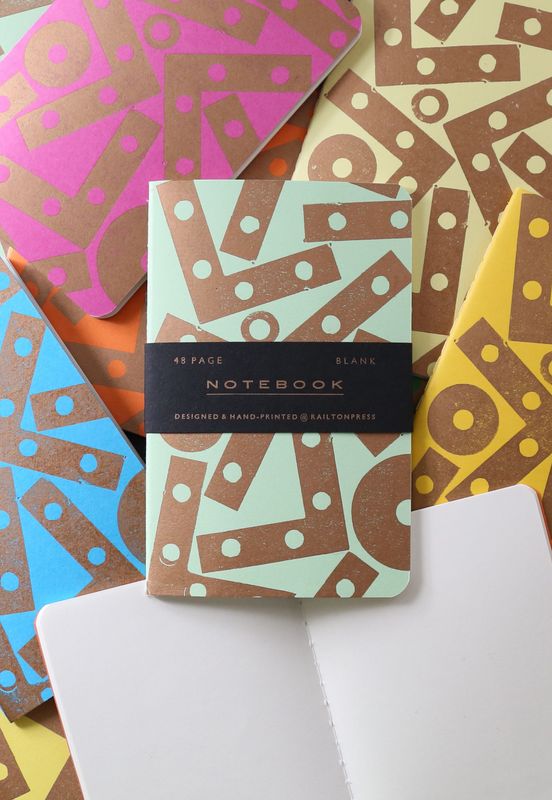 Blank &#39;Angle&#39; Notebooks