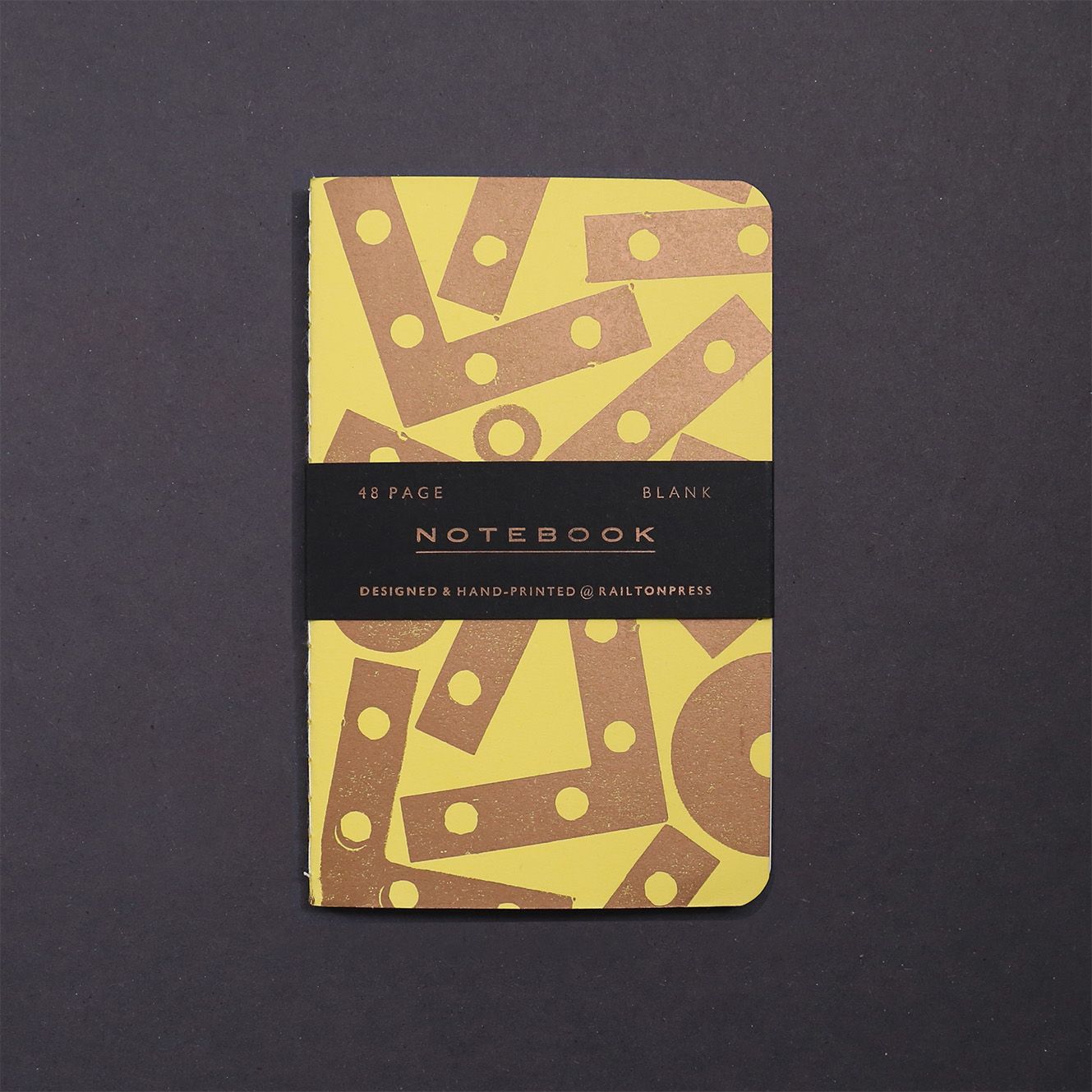 Blank Pocket Notebook - Yellow