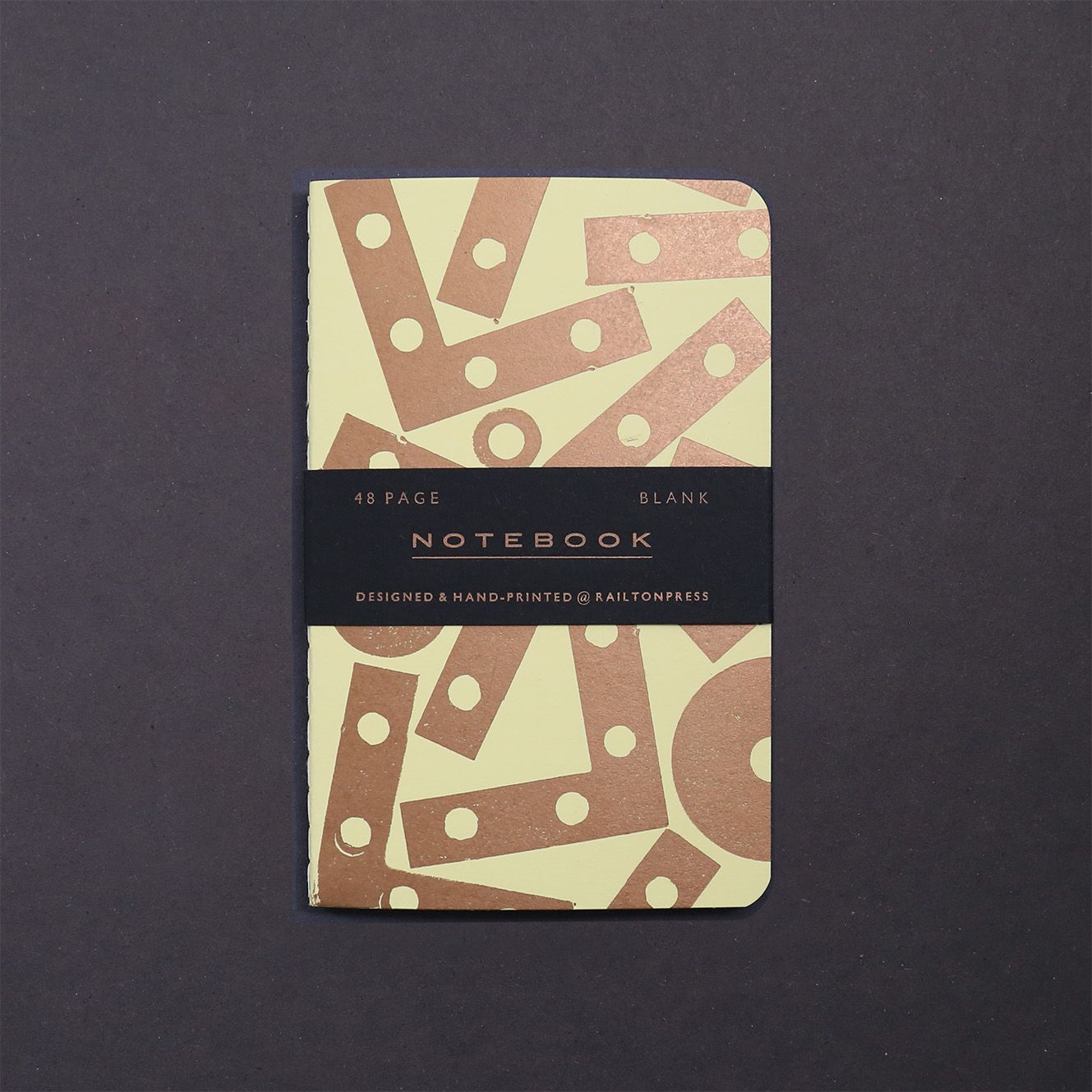 Blank Pocket Notebook - Pastel Yellow