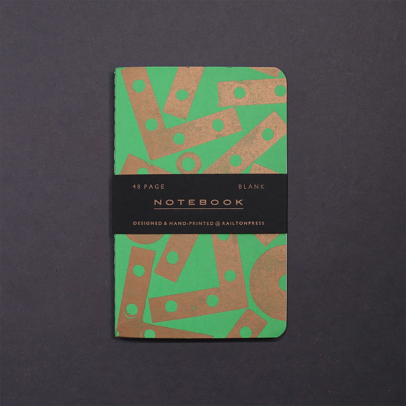 Blank Pocket Notebook - Green