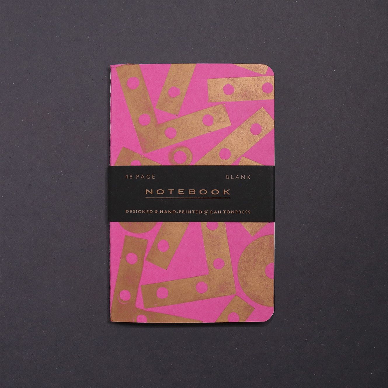 Blank Pocket Notebook - Pink