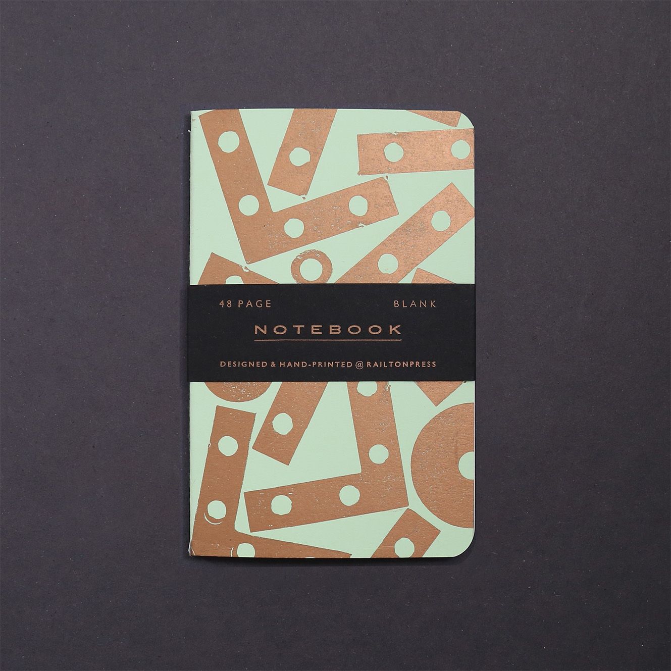 Blank Pocket Notebook - Pastel Green