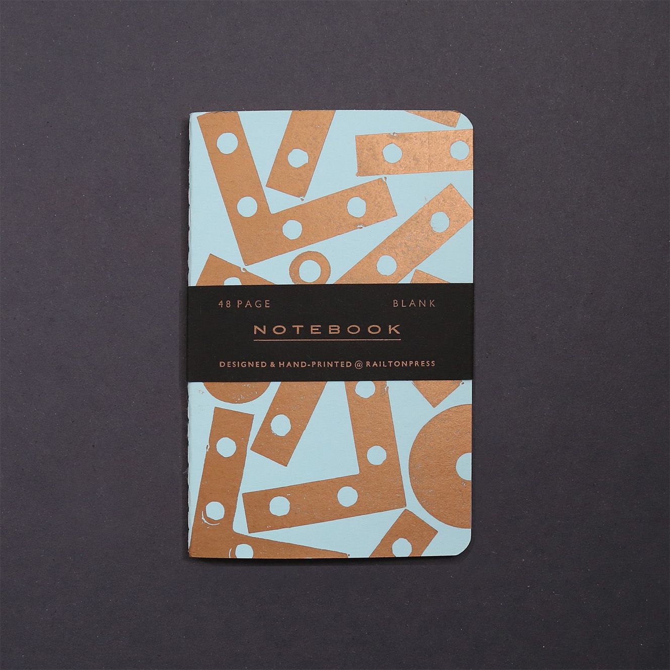 Blank Pocket Notebook - Pastel Blue