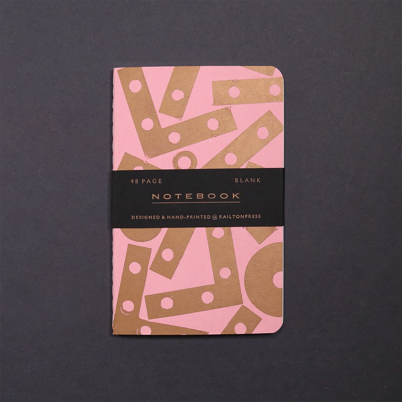 Blank Pocket Notebook - Pastel Pink