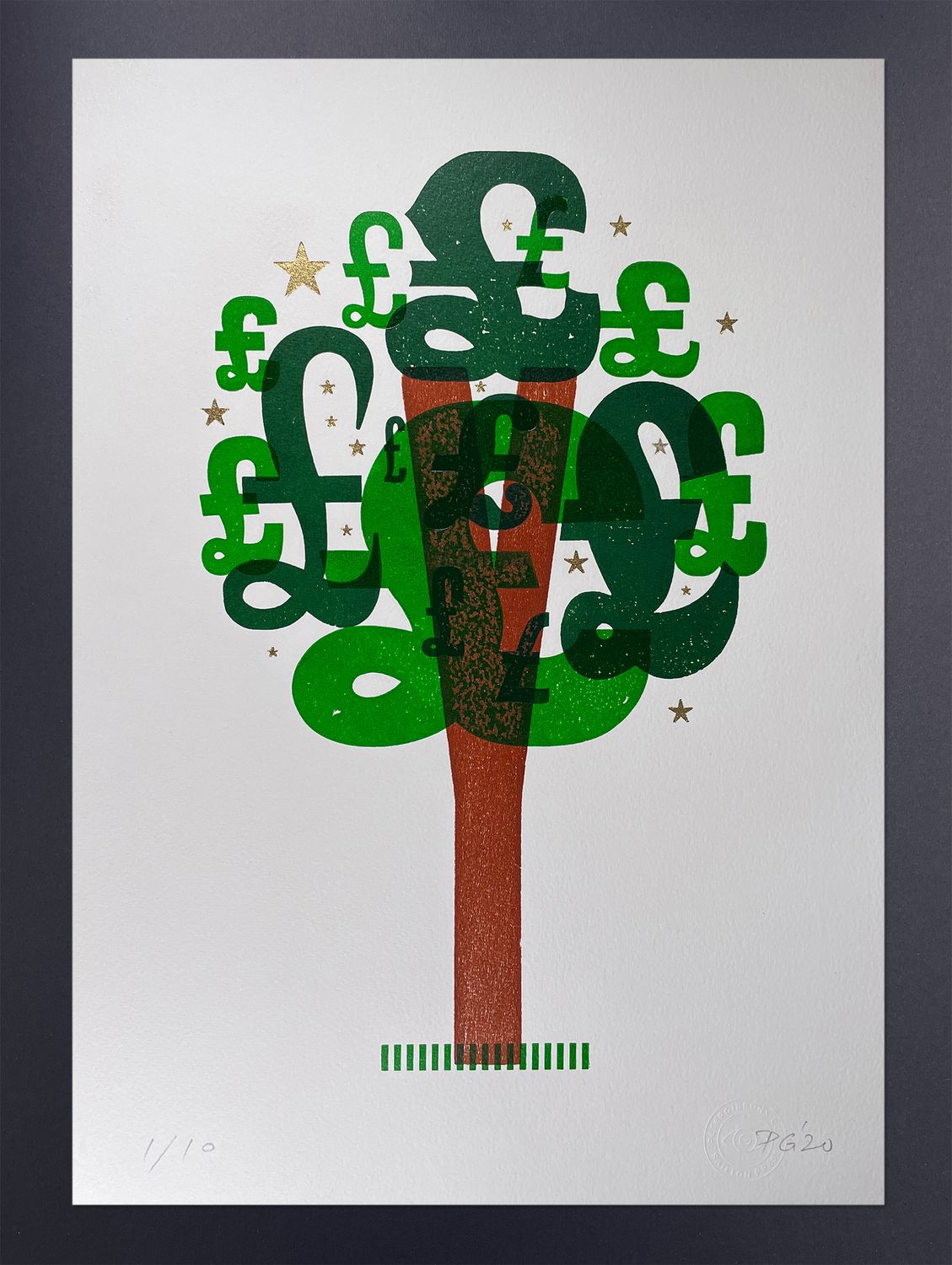 ‘Magic Money Tree’ Original A3 Print