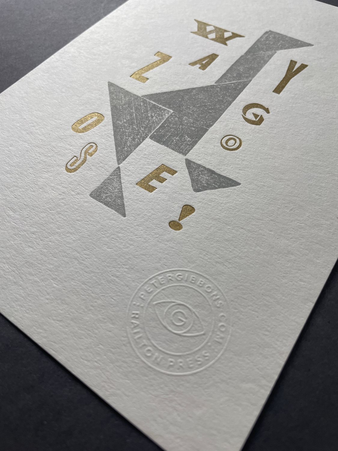 ‘Wayzgoose’ Original A5 Print
