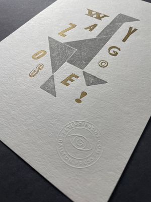 ‘Wayzgoose’ Original A5 Print