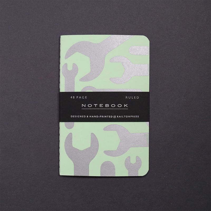 Ruled Pocket Notebook - Pastel Green