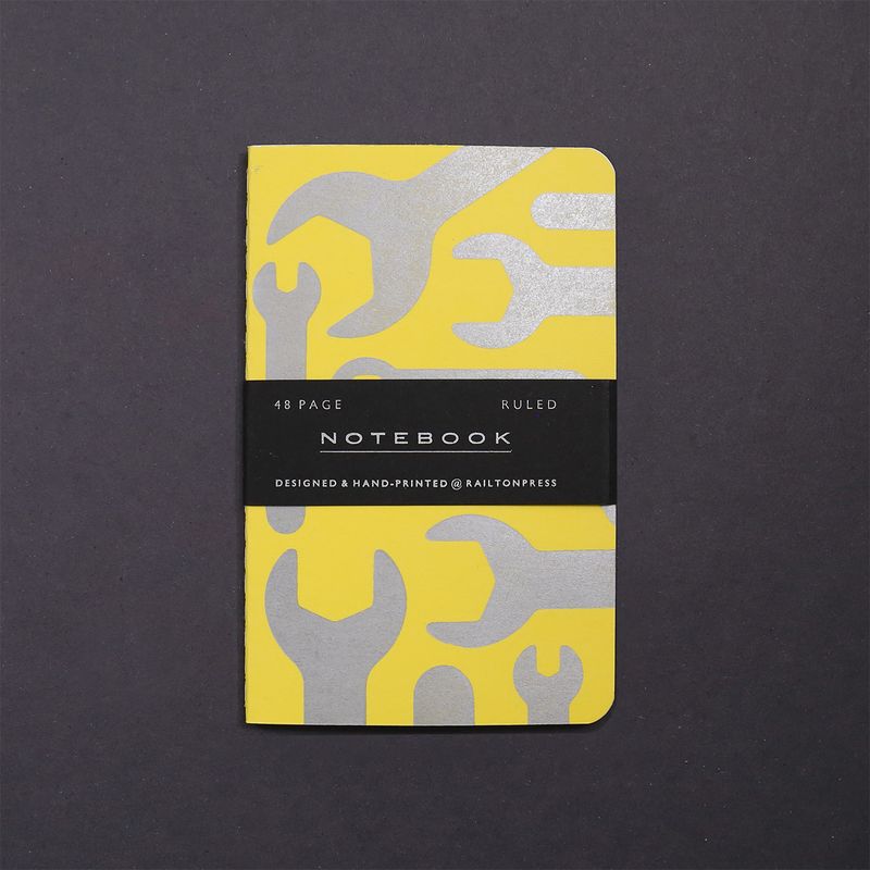 Ruled Pocket Notebook - Bright Yellow