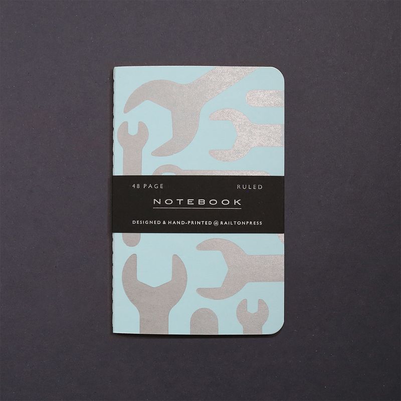 Ruled Pocket Notebook - Pastel Blue