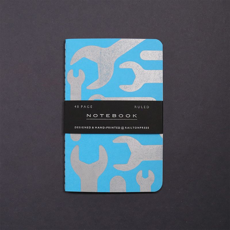 Ruled Pocket Notebook - Blue