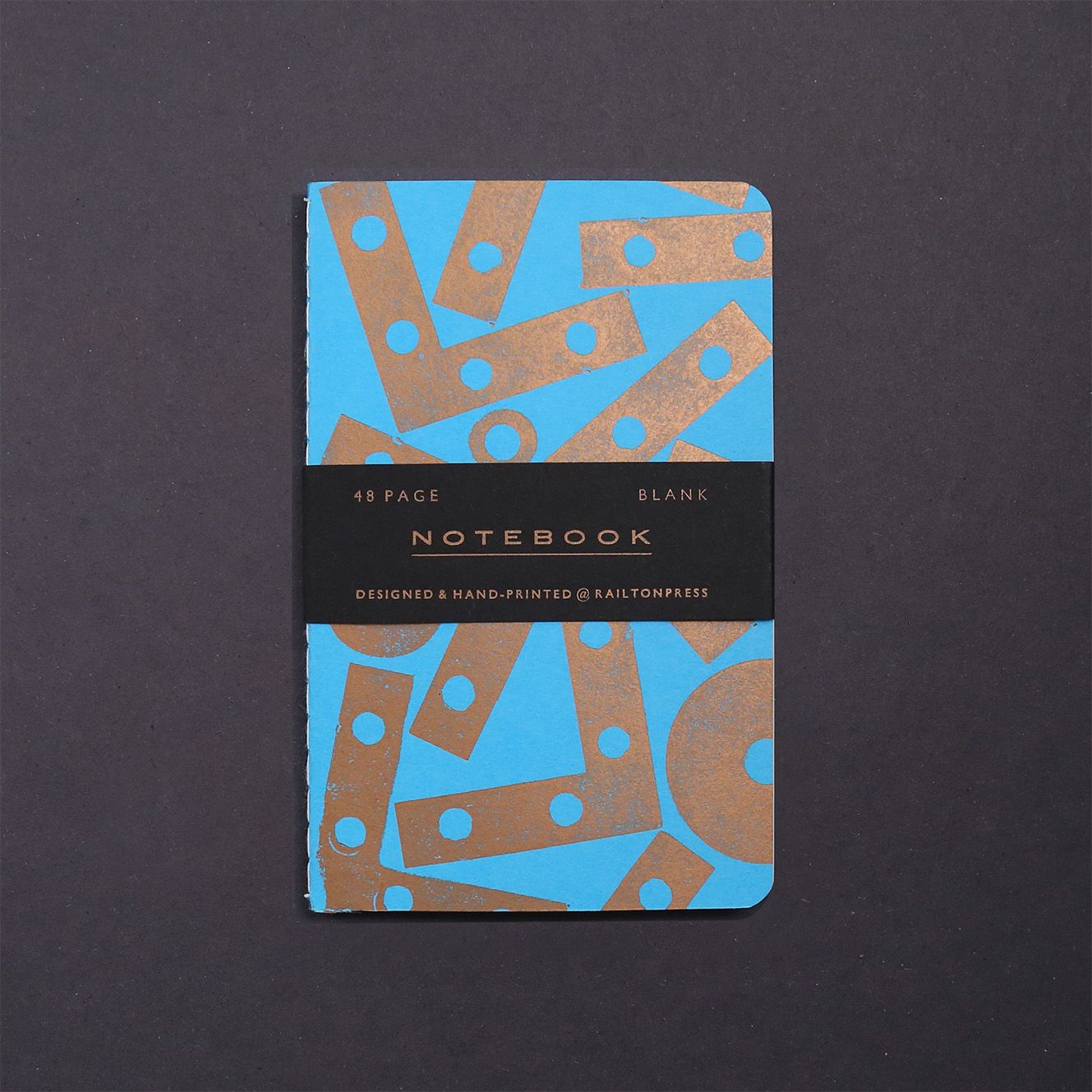 Blank Pocket Notebook - Blue