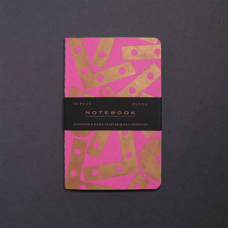 Blank Pocket Notebook - Pink