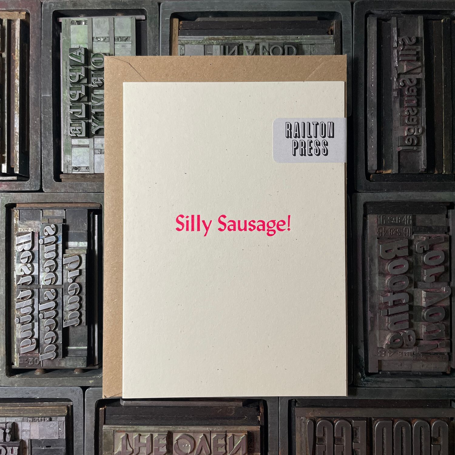 'Silly Sausage' Card