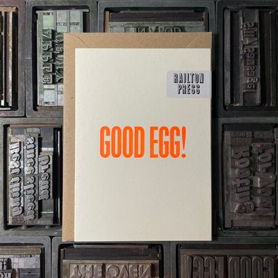 'Good Egg' Card