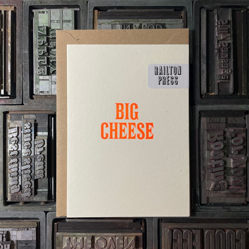 'Big Cheese' Card