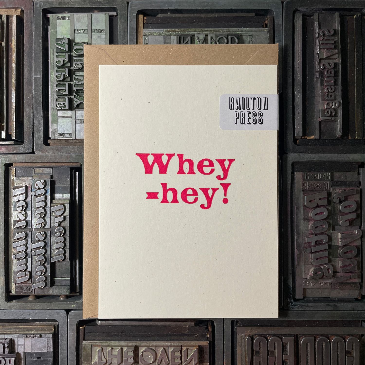 'Whey-hey!' Card