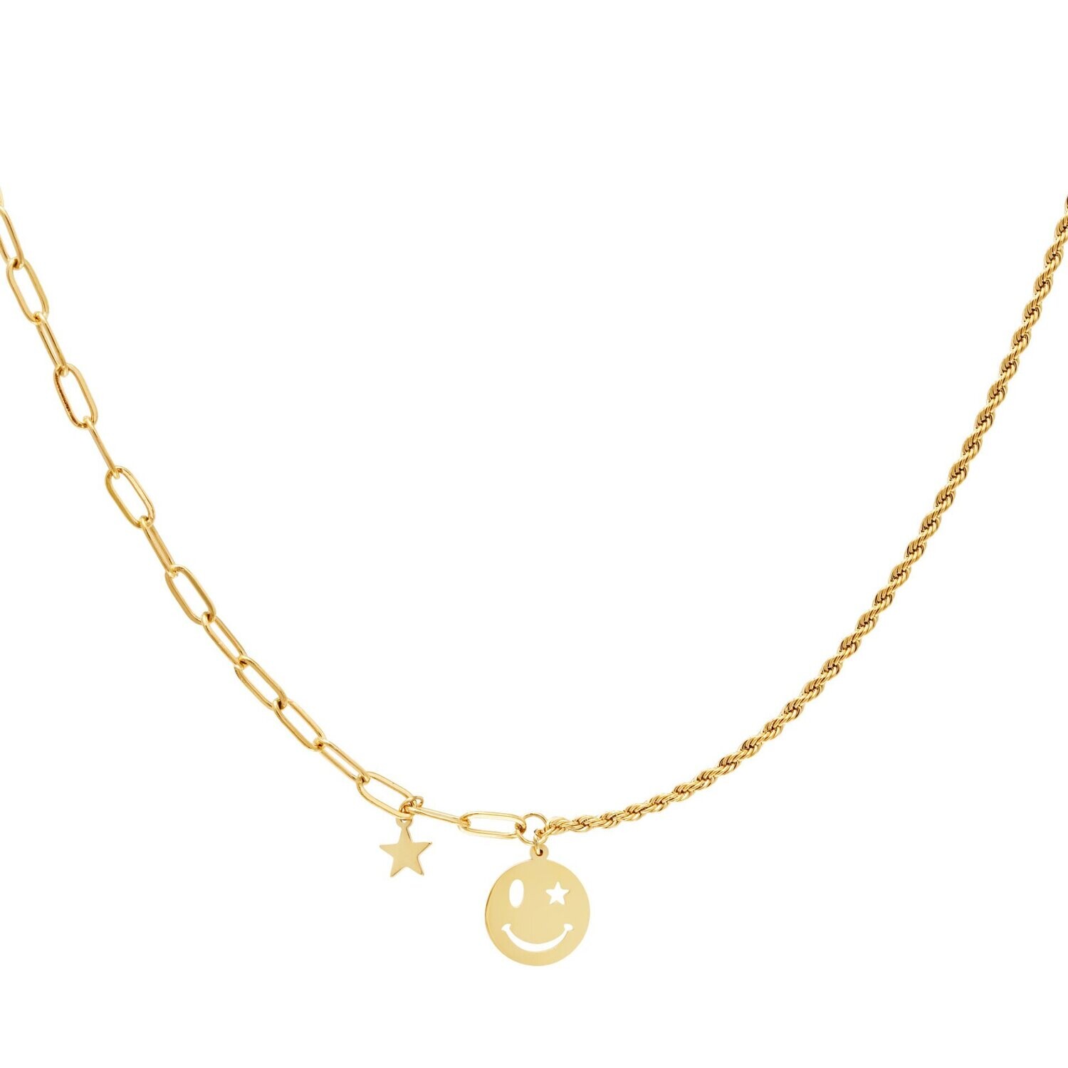 Smiley necklace
