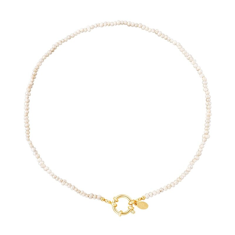 Champagne necklace