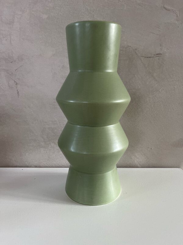Green vase