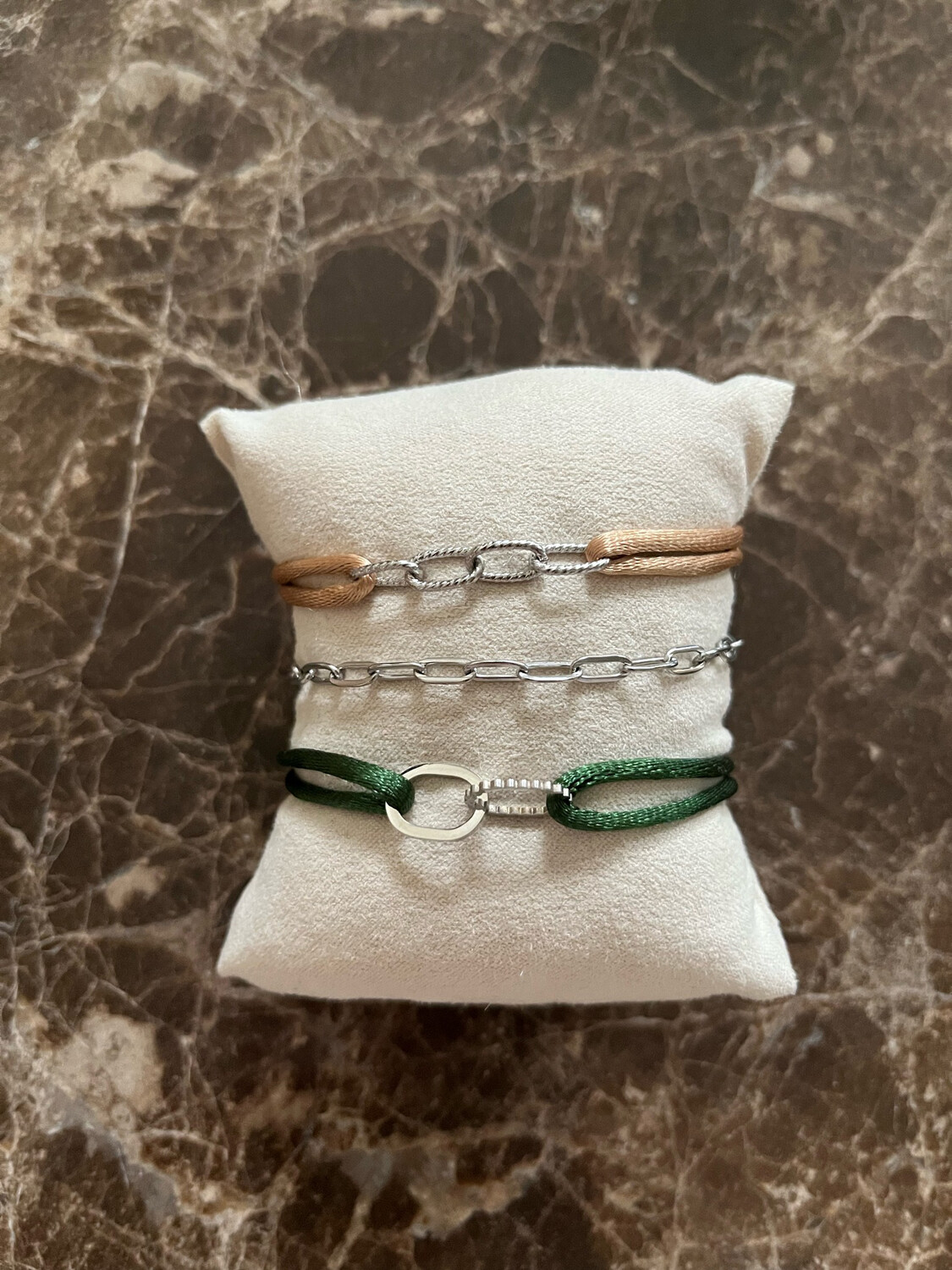 Bracelet set silver
