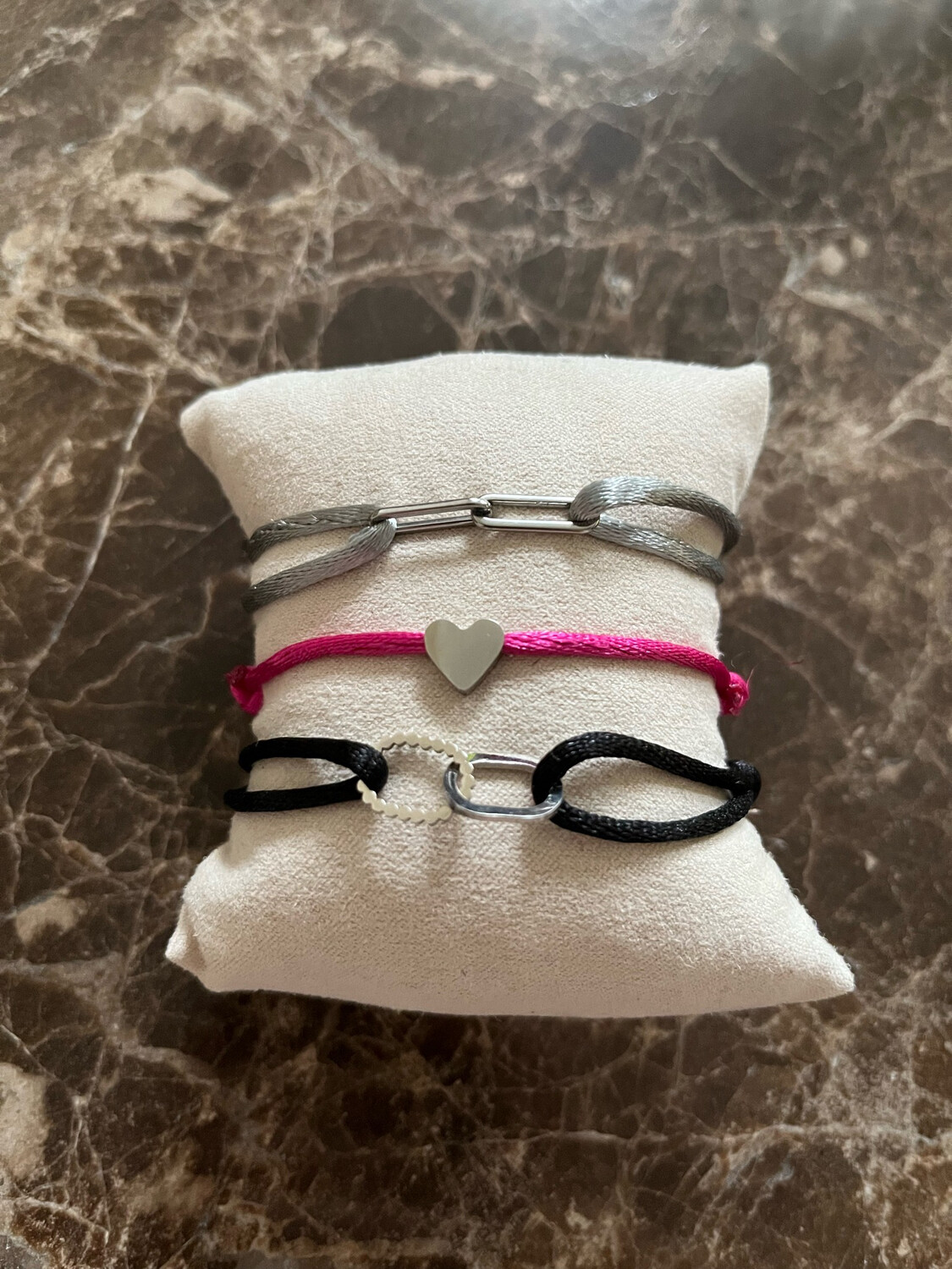 Bracelet set silver