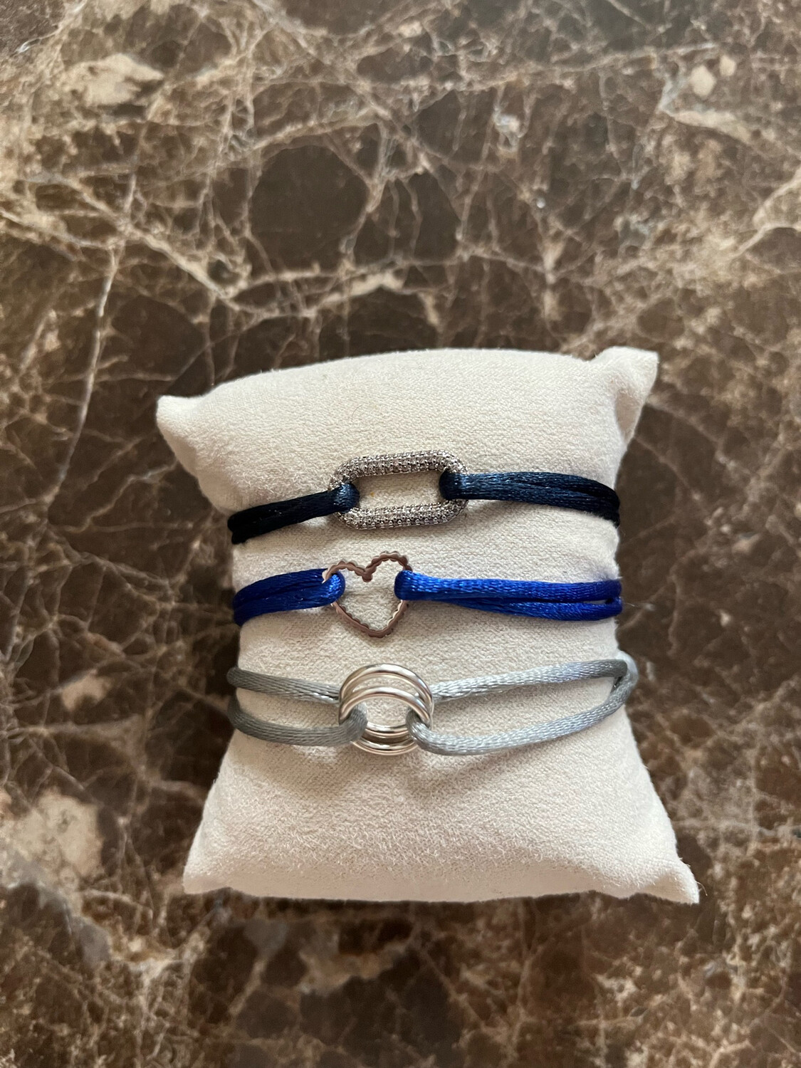 Bracelet set silver