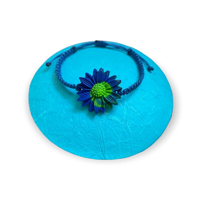 Armband ‚blue flower‘