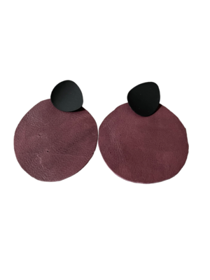 mulberry leather circles