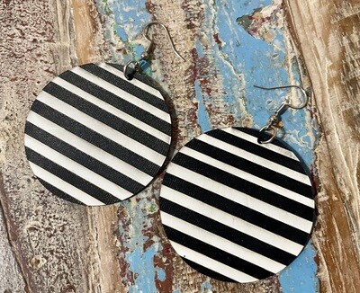 black & white stripes