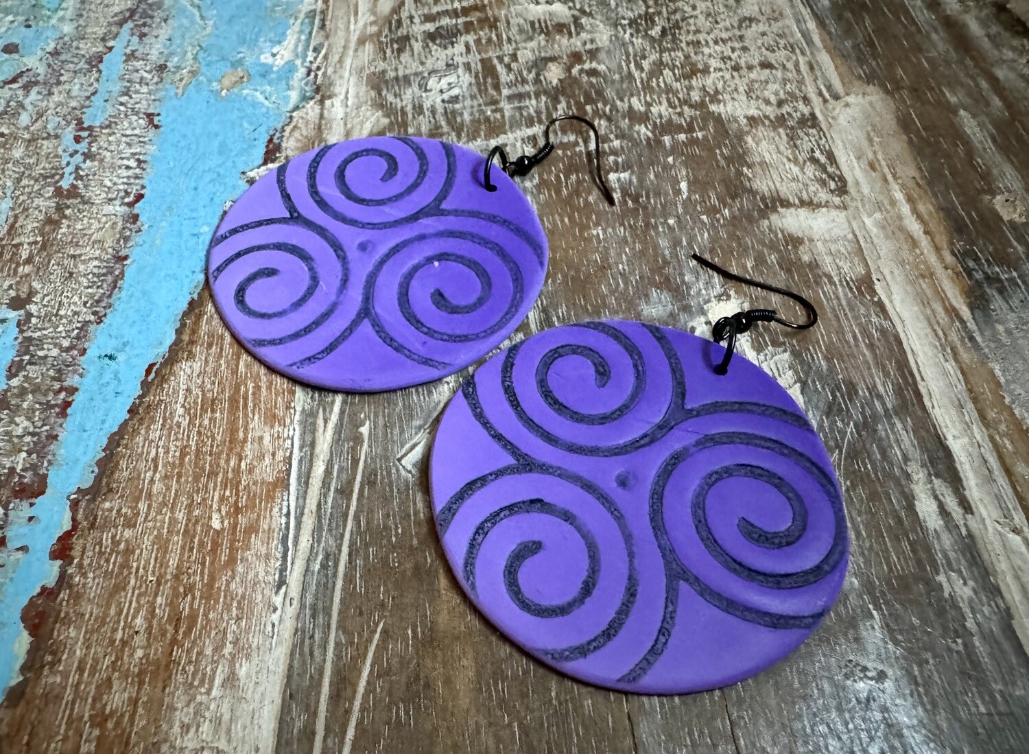violett ornaments