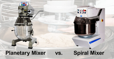 Plantery Mixers and Spiral Mixers