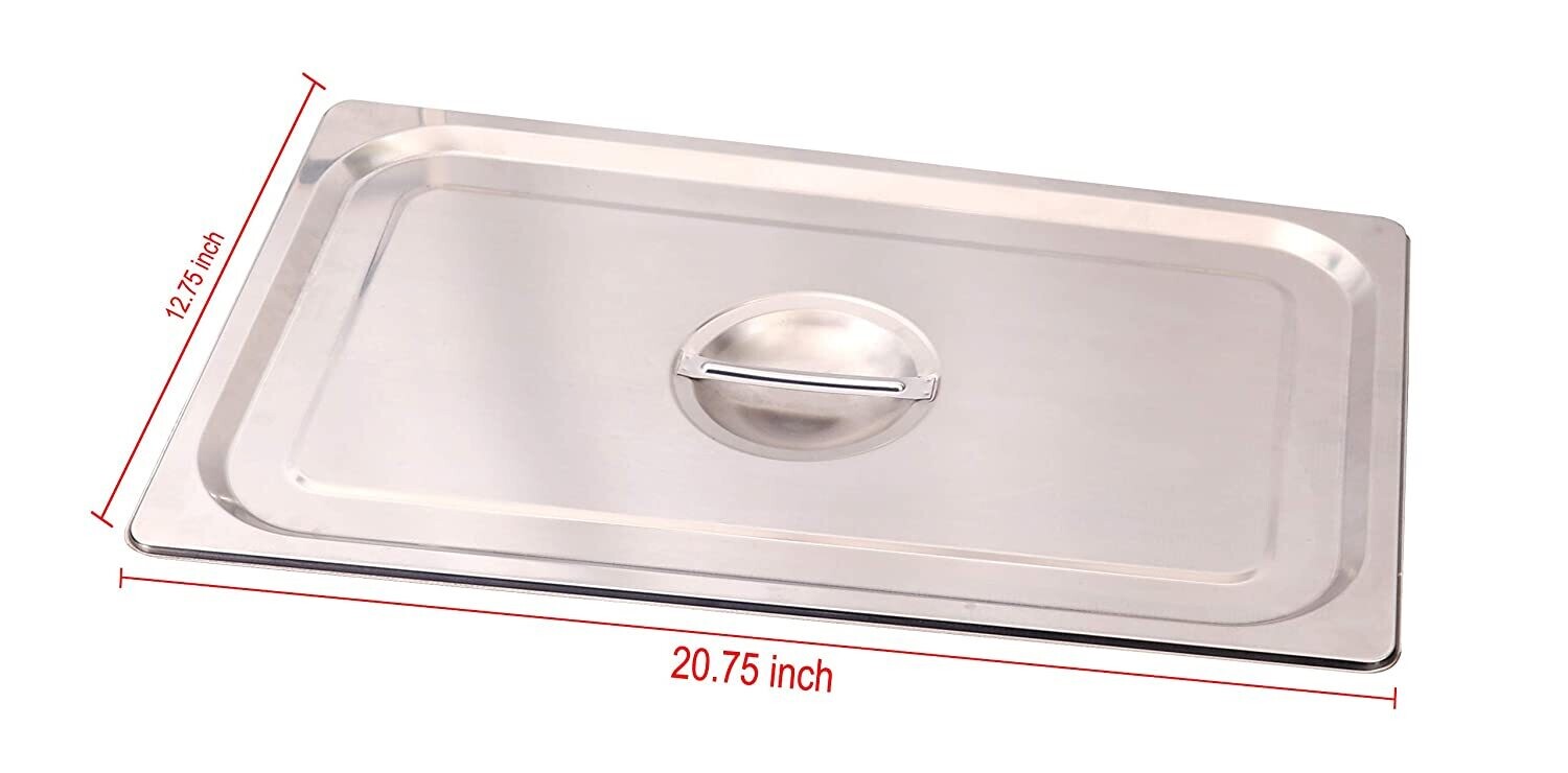 1/1 Gastronorm Pan Lid, GN Pan Lid, Stainless Steel