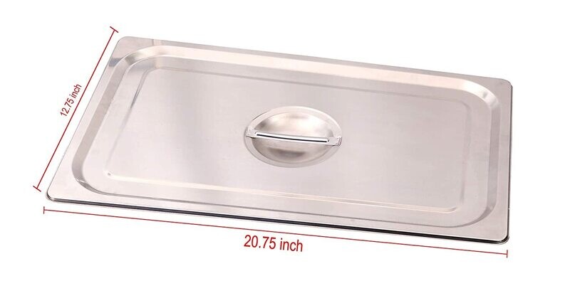 1/1 Gastronorm Pan Lid, GN Pan Lid, Stainless Steel