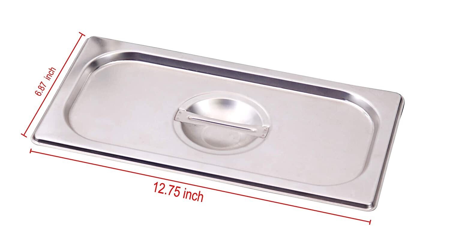 1/3 Gastronorm Pan Lid, GN Pan Lid Stainless Steel